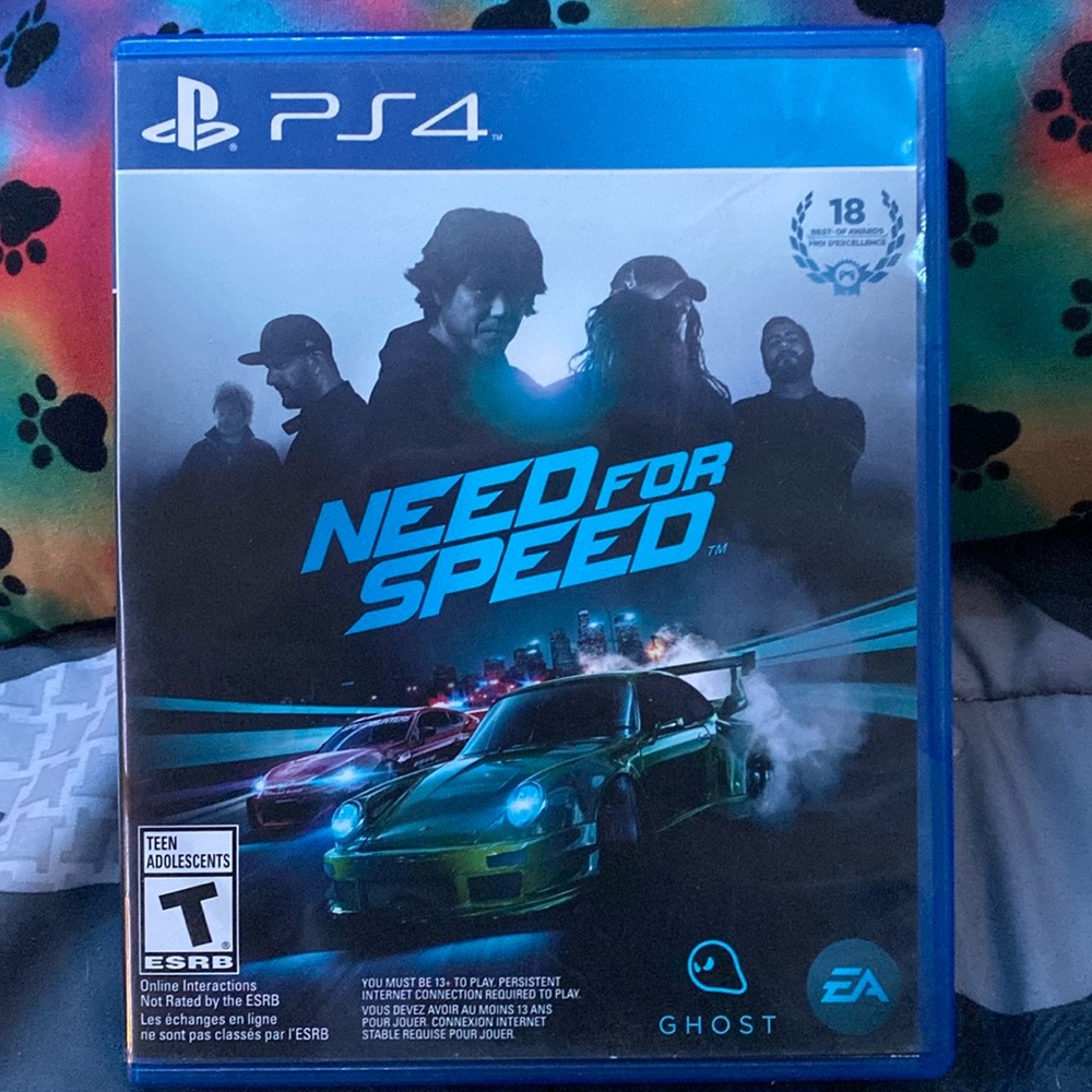 I am selling a Ps4 game. Need for Speed. Basically brand new only played once